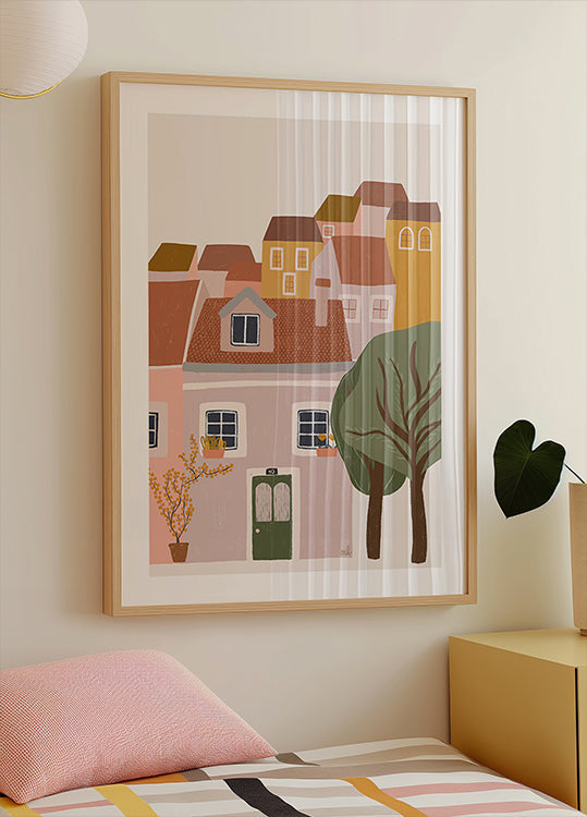 Plakát Lisabonské ulice