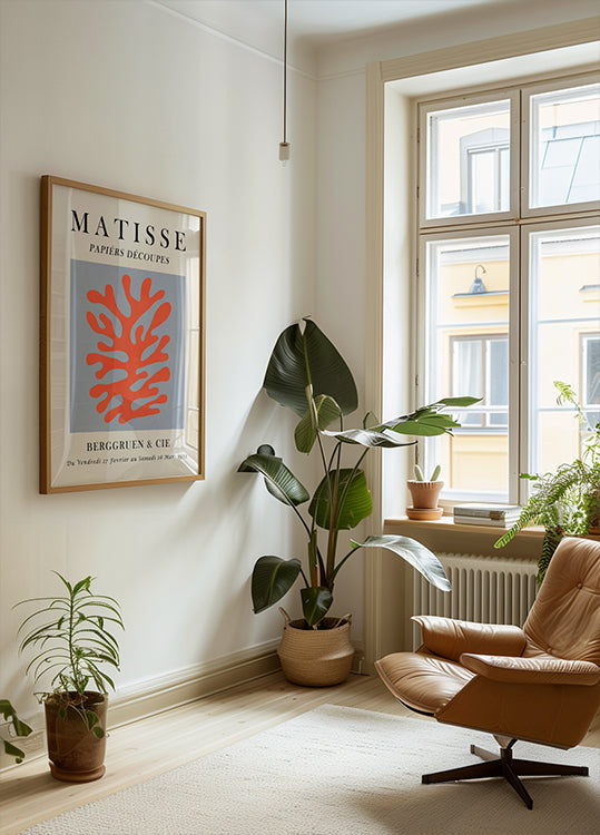 Matisse květinový 8 plakát