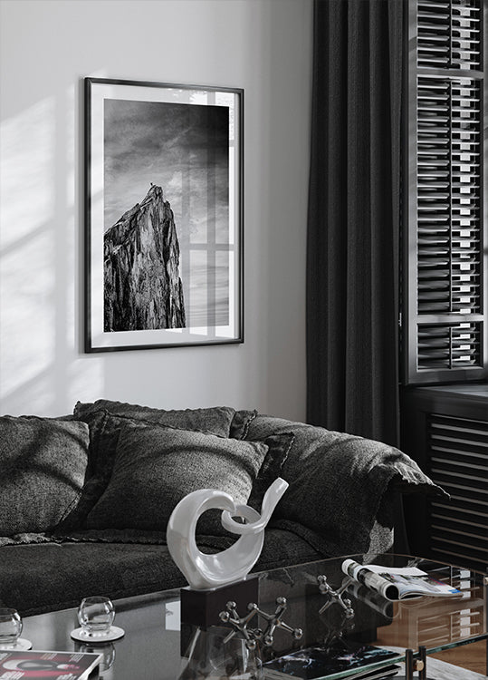 Plakát balancování mezi Zemí a oblohou