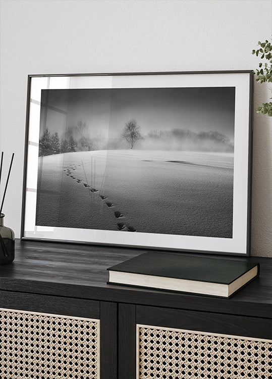 Winter scenery Plakat