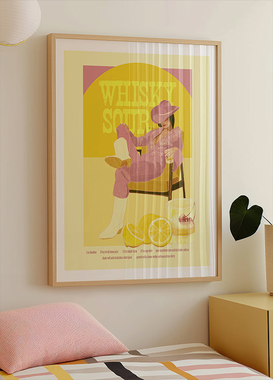 Plakát Jlr Whiskysour Pink Copy
