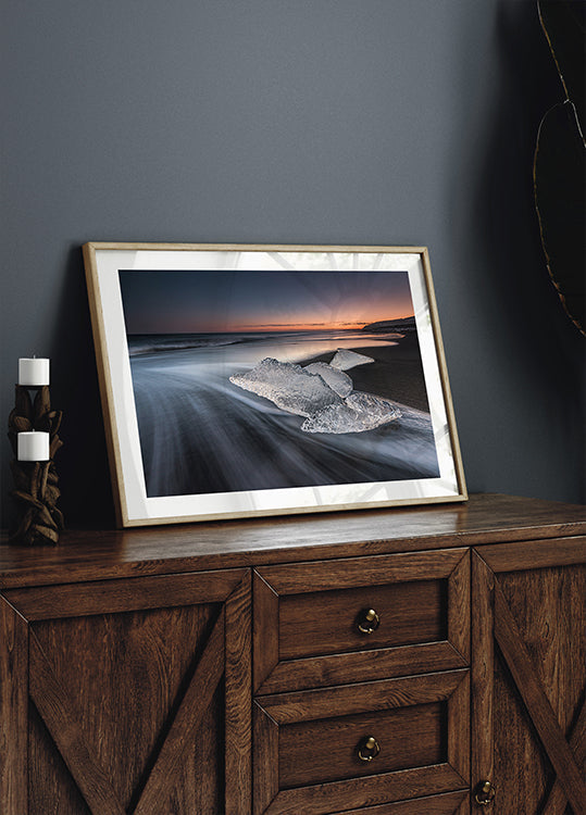 Plakát křišťálové pláže