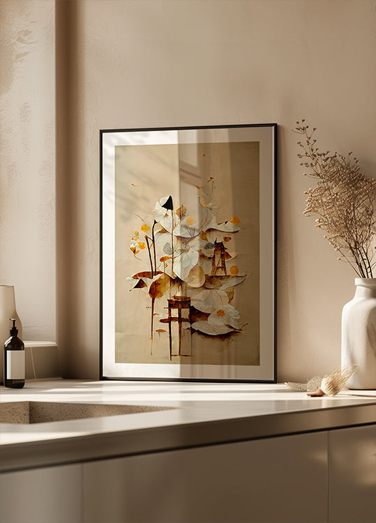 Plakát kvetoucí klid