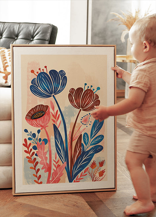 Picasso - Růže Plakát