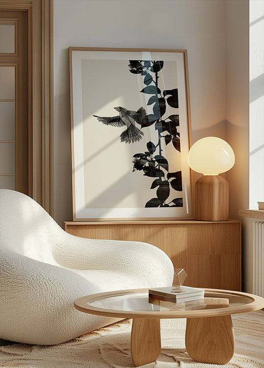Plakát Botanický pták 20x30