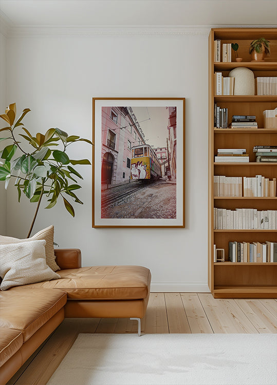 Pouliční Tramvaj Plakát