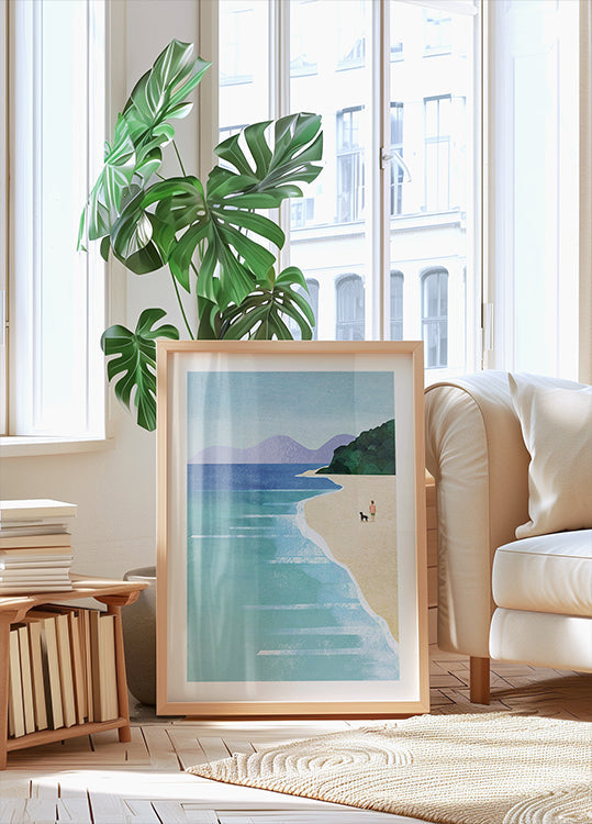 Plakát Beach Girl iii