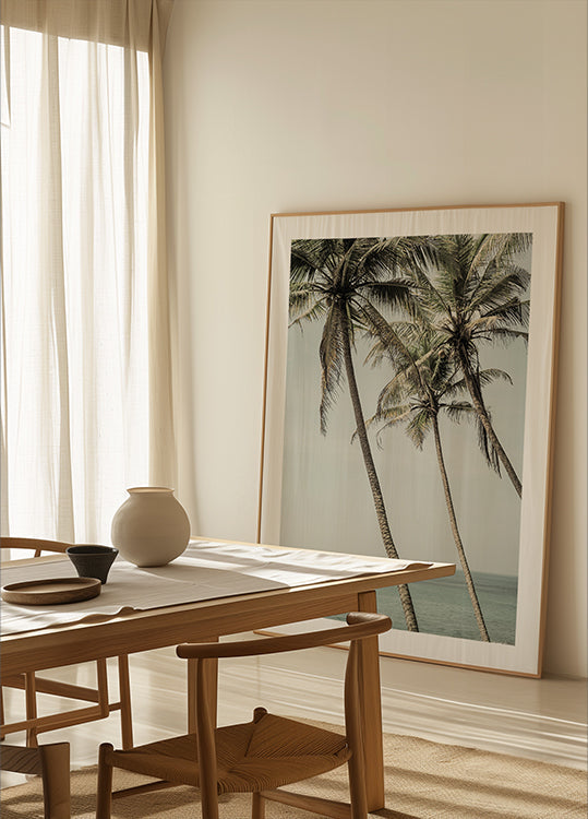 Plakát Ocean Breeze Palms