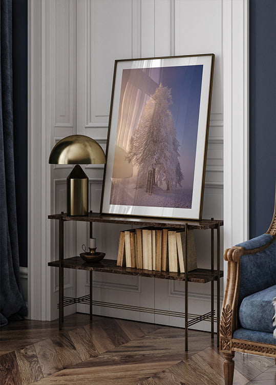 Zimní poezie v ranním světle Plakát