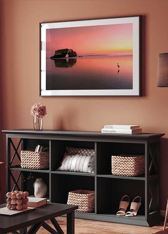 Západ slunce u přírodního mostu-2