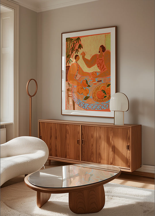 Mandarinský plakát