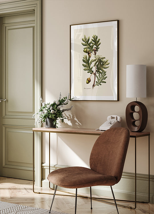 Plakát Botanika Quercus Pyrenaica