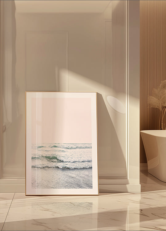 Blush Ocean Plakát