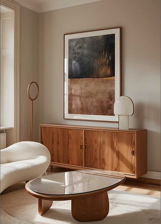 Podzimní déšť plakát