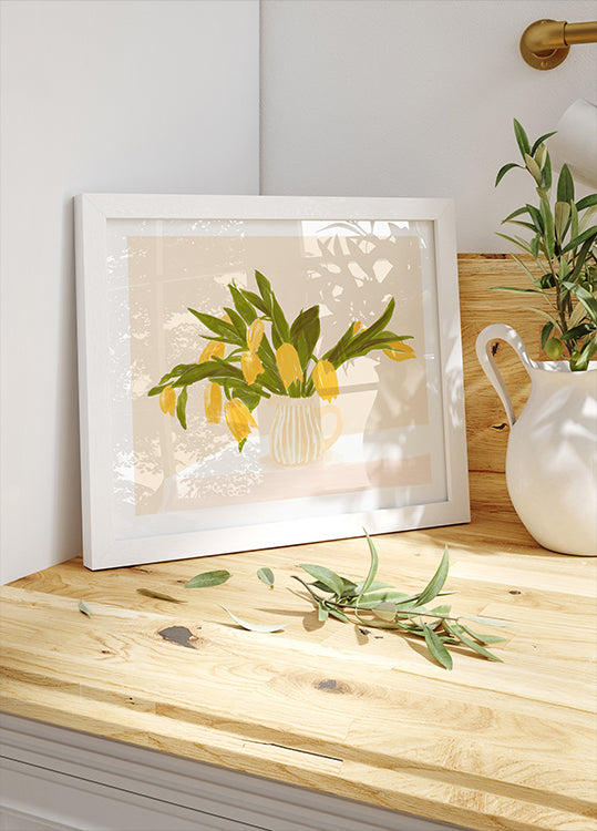 Kopie Pandcyellowtulips