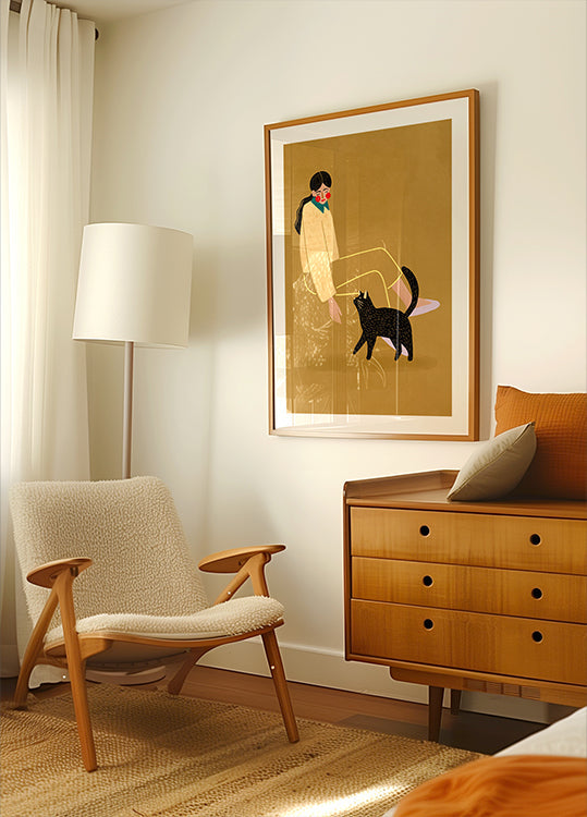 Plakát kočičí máma