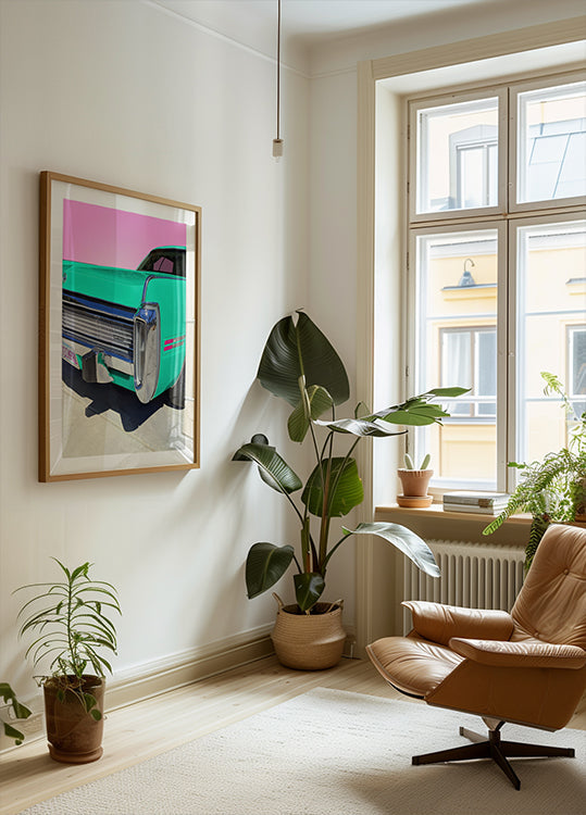 Mátově zelená 73 Imperial Plakát