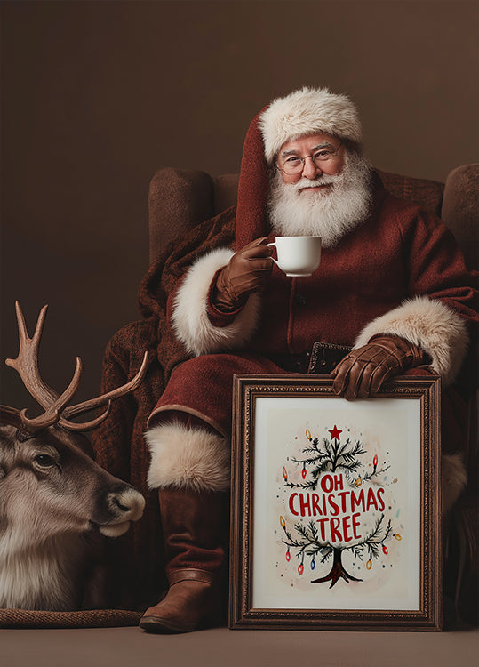 Slavnostní strom záře plakát