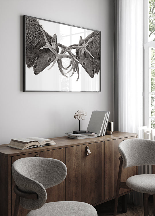 Plakát z očí do očí – boj s losy