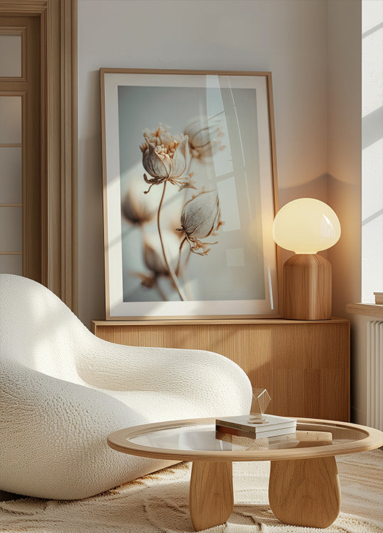 Jemné květy plakát