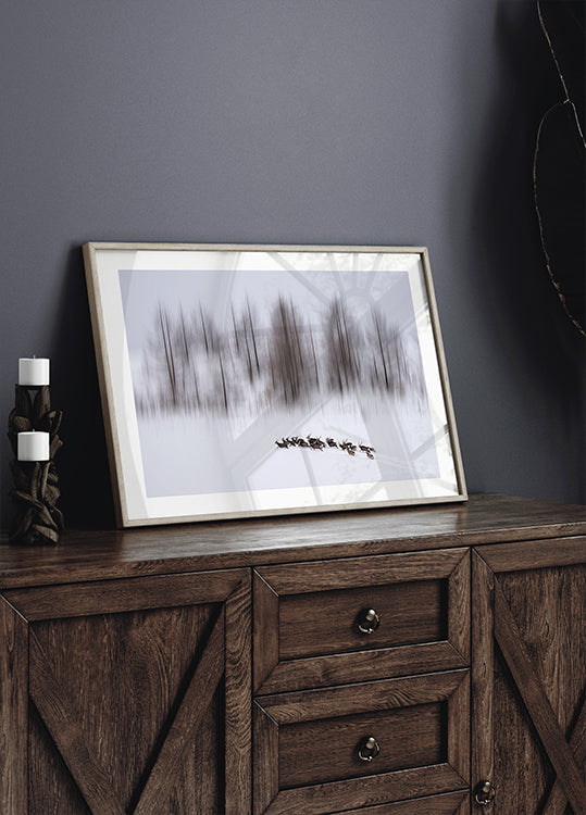 Plakát Zima na Hokkaidó