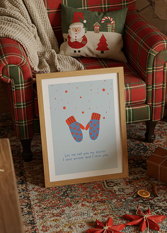 Plakát Miluji zimu a miluji tě