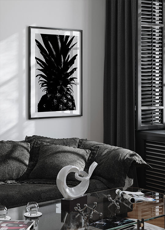 Ananas bw