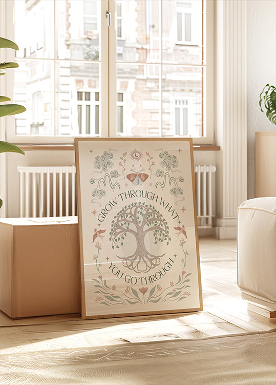 Grow Through Plakát