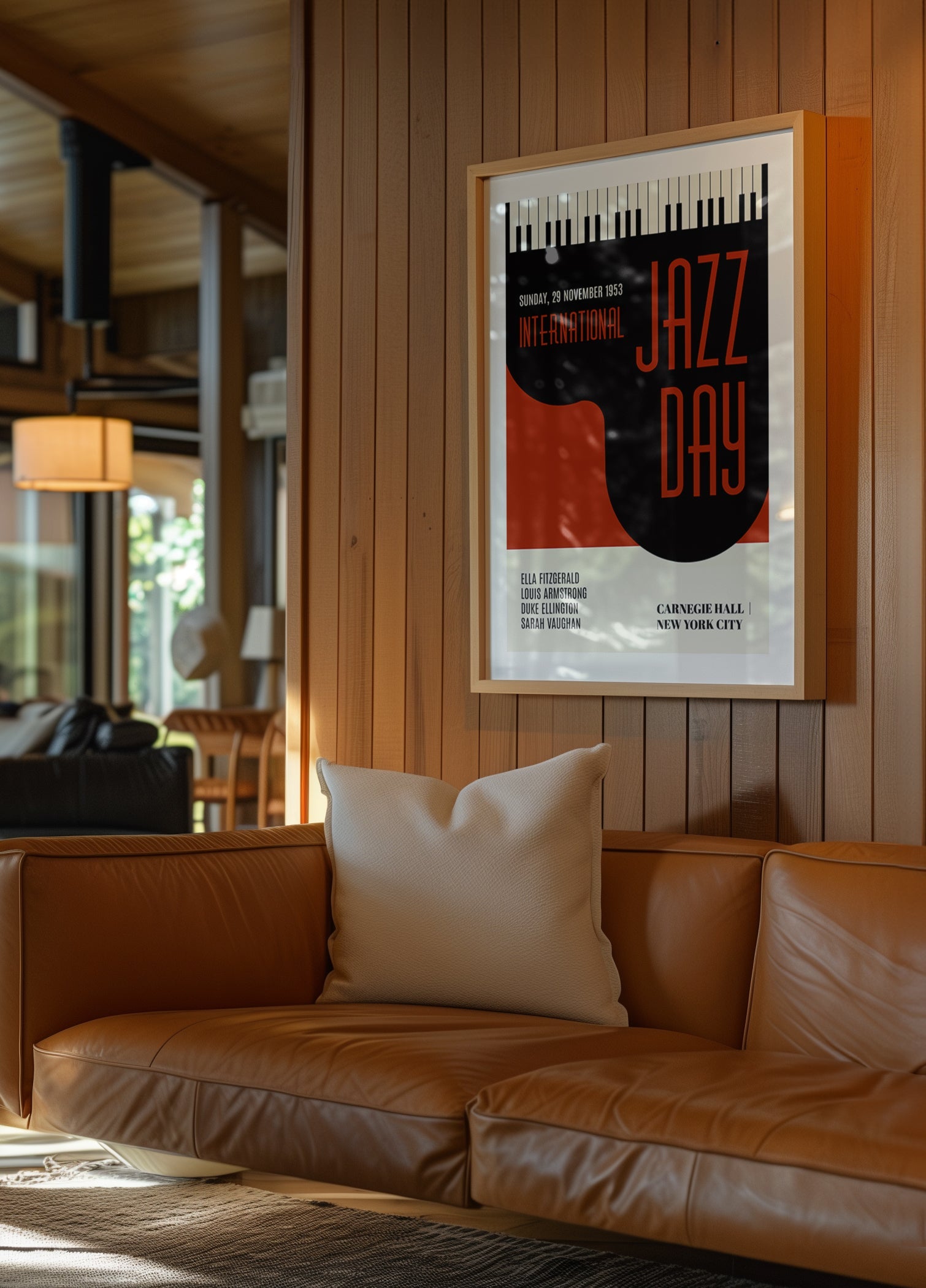Jazzy Days tmavě červená