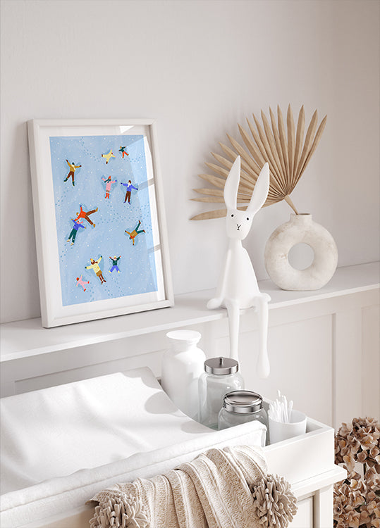 Plakát Snowy Angels Delight