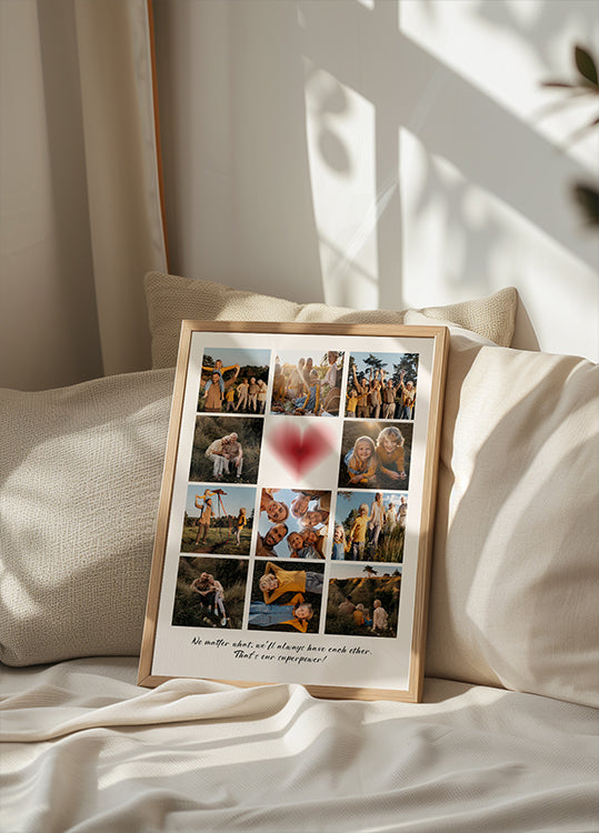 Můj první rok Photo Collage Plakát