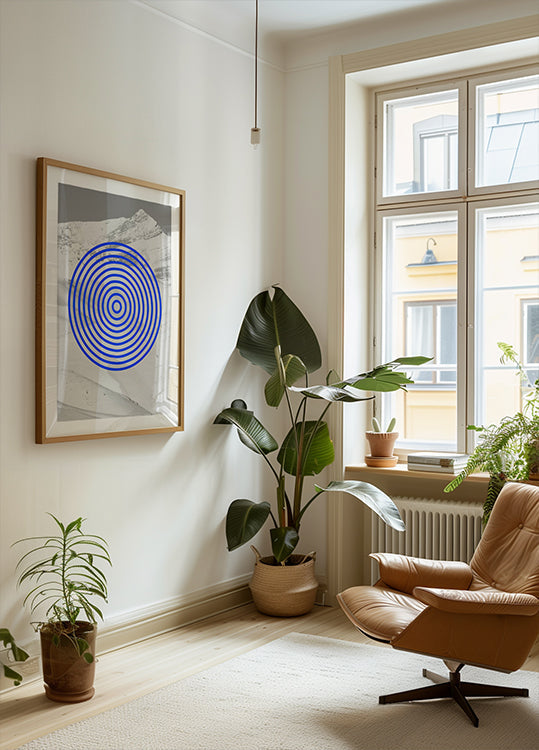 Modré ozvěny plakát