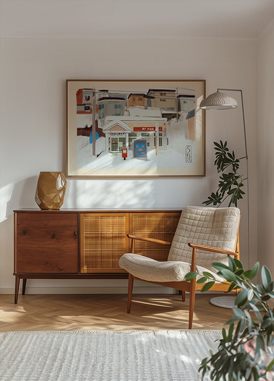 Post Office Japan Plakát