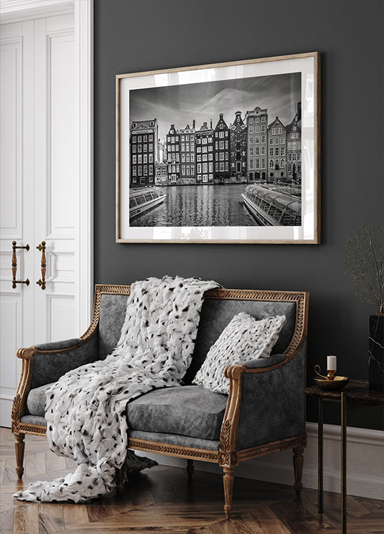 Plakát AMSTERDAM Damrak