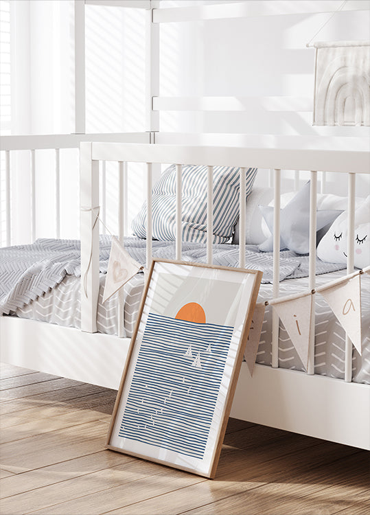 Tři bílé plachty plakát