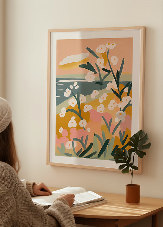 Petals by the Shore Plakát