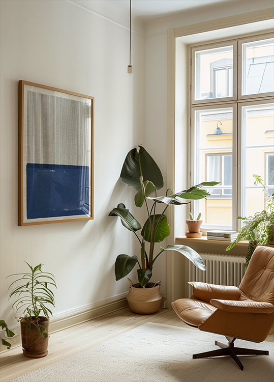 Plakát Blue Line Harmony