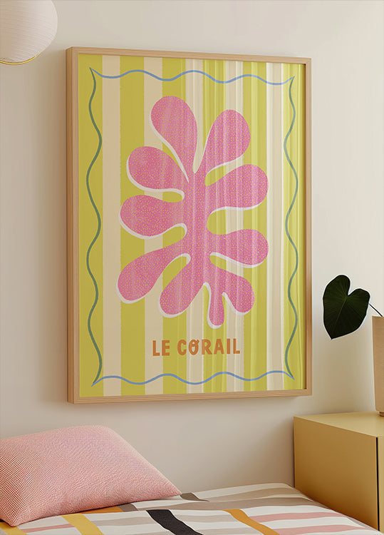 Plakát Le Corail Lemon/Cream