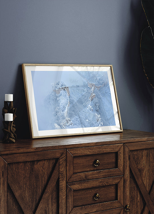 Plakát Velká zeď v ledu a sněhu