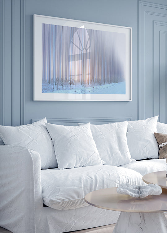 opona stromů Plakát