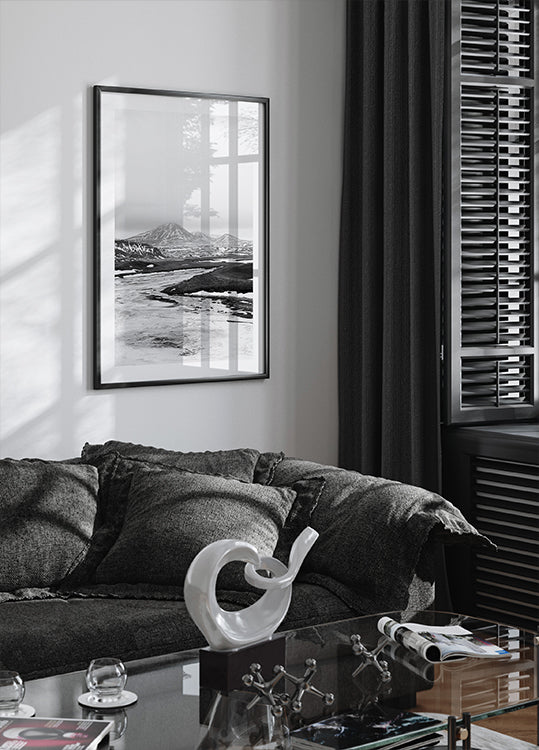 ČB plakát Frozen River Island