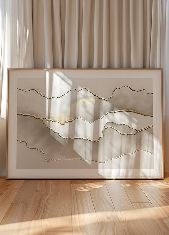 Kovová krajina nº3 plakát