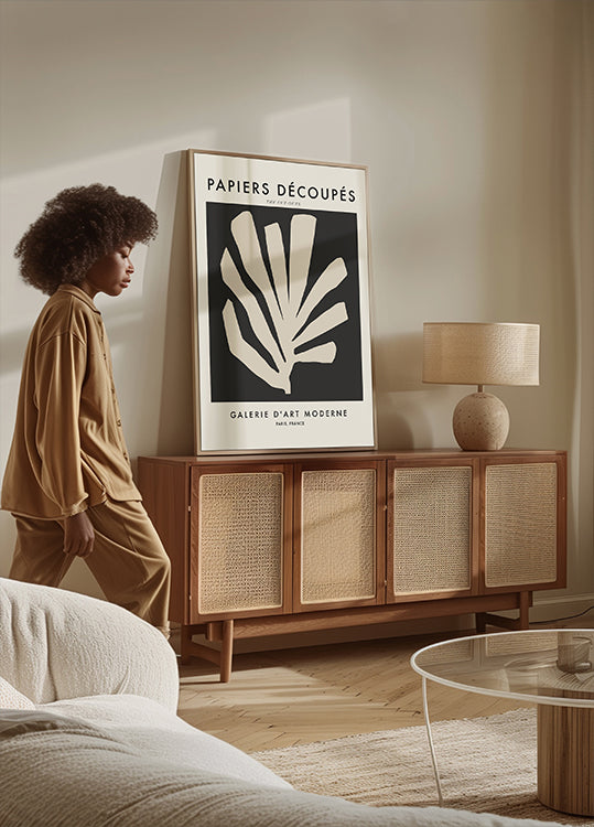 Silueta listy plakát