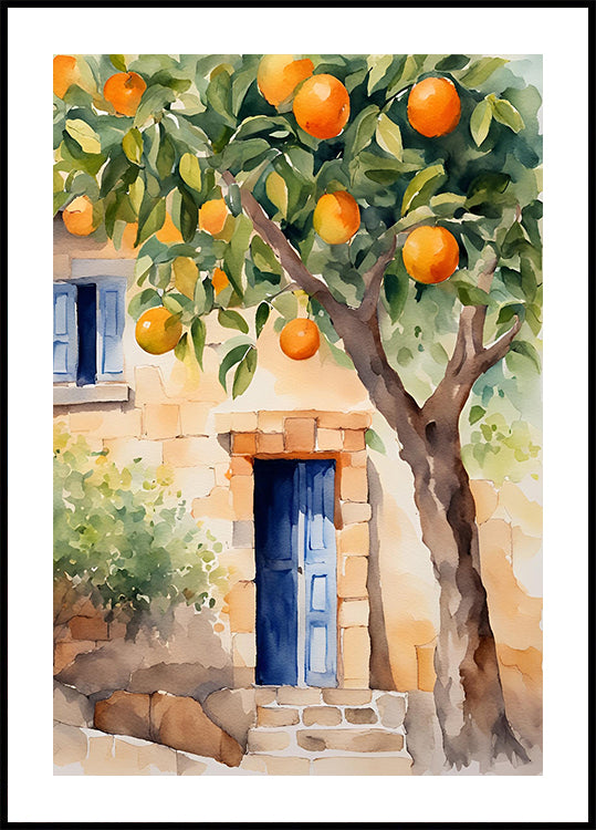 Orange Tree Plakat - Posterbox