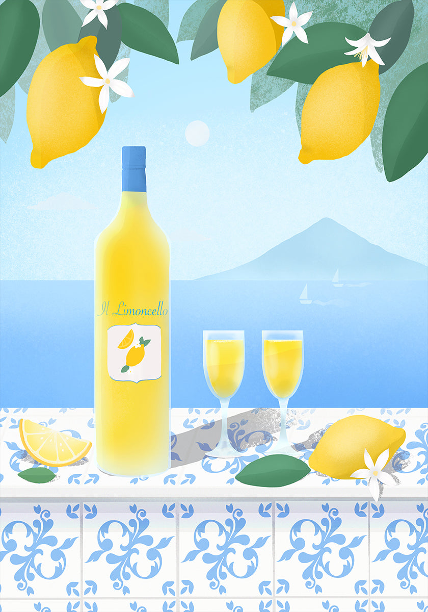 Limoncello Plakat - Posterbox