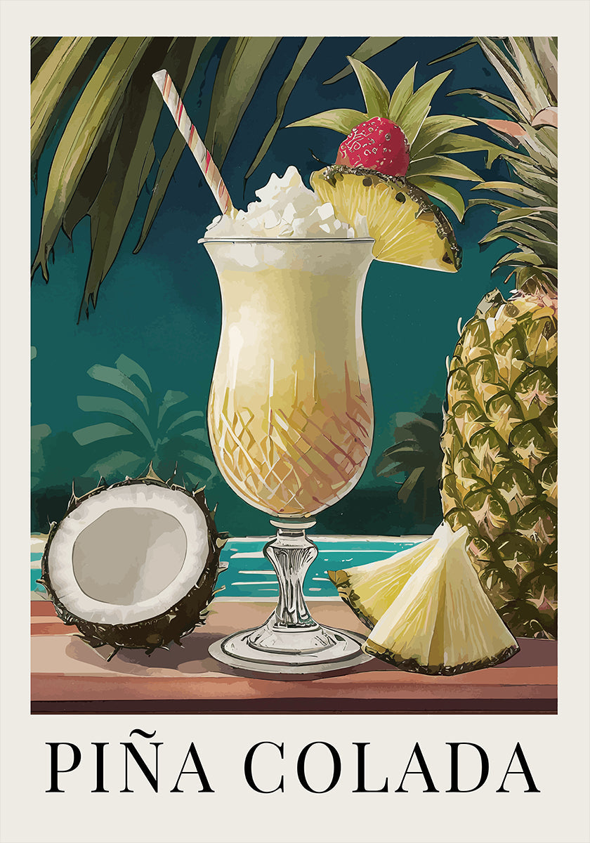 Plakát Pina Colada