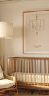 Baby Mobile, Pastel Nursery Personalized Plakat - Posterbox.dk