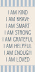 Boys Affirmations, Positive Self-Talk Plakat - Posterbox.dk