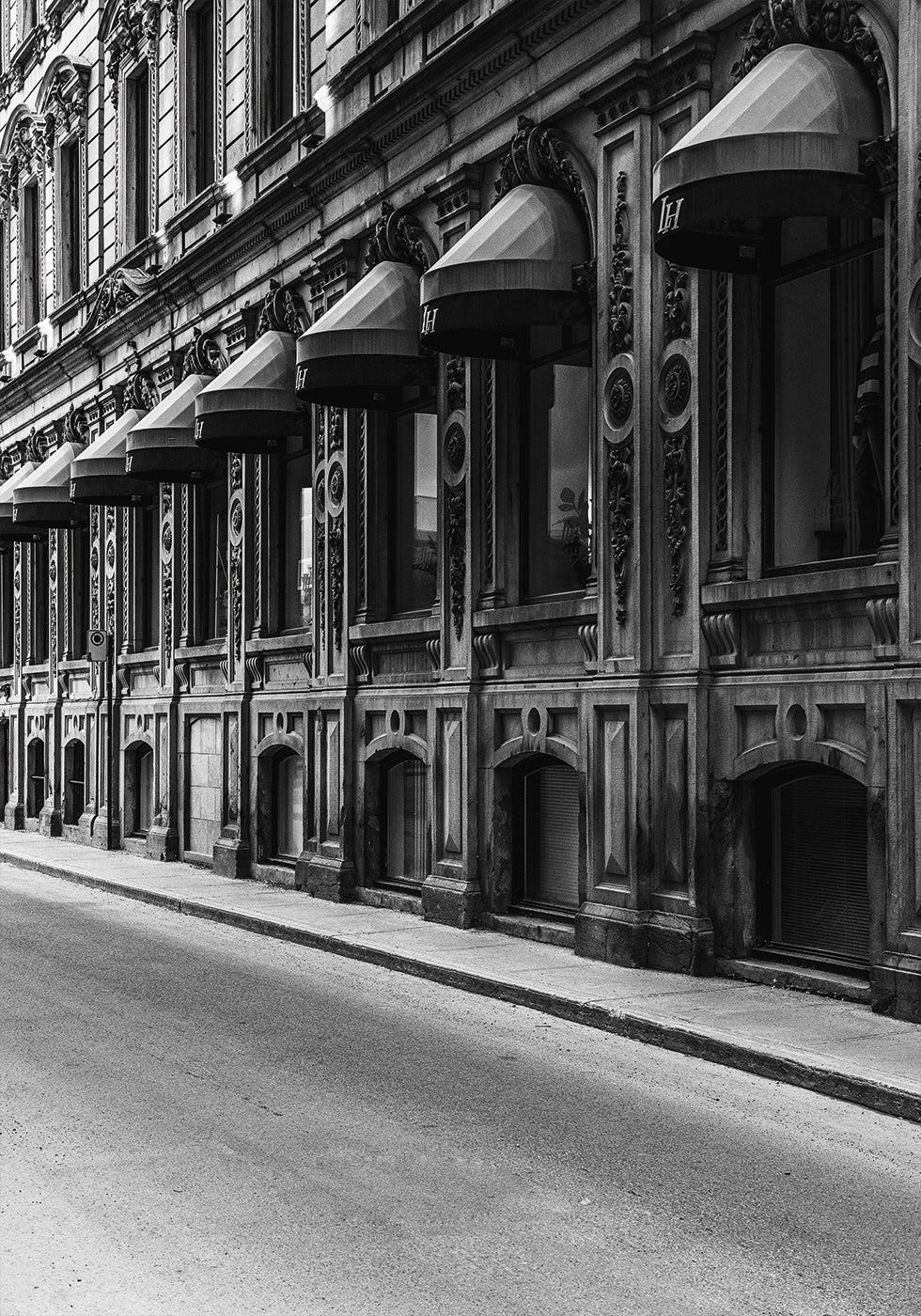 City Patterns in Black and White Plakat - Posterbox.dk