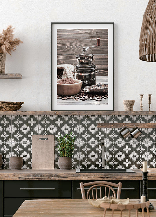 Coffee Mill Plakat - Posterbox.dk